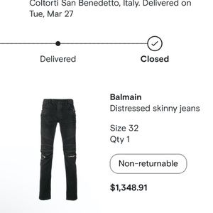 Balmain Skinny Jeans